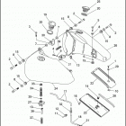FXSTS 1BLL SPRINGER SOFTAIL (1999) Топливный бак