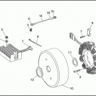 FXSTS 1BLL SPRINGER SOFTAIL (1999) ALTERNATOR & REGULATOR