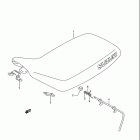 LT160E Quad Runner Сидение