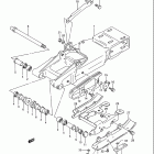 LT250R Quad Racer Rear swinging arm (model m / n)