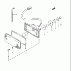 LT160E Quad Runner Задний фонарь