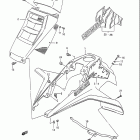 LT250R Quad Racer Front fender (model m / n)
