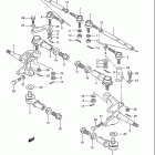 LT250R Quad Racer Tie rod (model h / j / k / l / m / n)