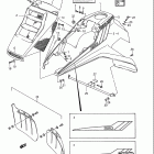 LT250R Quad Racer Front fender (model f / g)