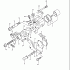 LT250R Quad Racer Rear caliper (model f / g)