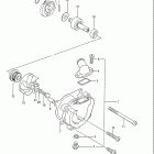 LT250R Quad Racer Water pump (model f / g)