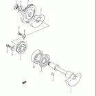 LT250R Quad Racer Crank balancer (model h / j / k / l / m / n)