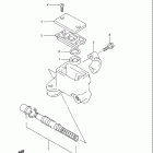 LT250R Quad Racer Передний тормозной цилиндр (model m / n)