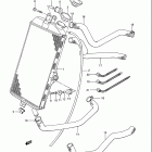 LT250R Quad Racer Радиатор