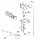 LT250R Quad Racer Brake lever (model h / j / k / l)