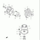 LT160E Quad Runner Масляный и топливный насос