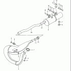 LT250R Quad Racer Muffler (model f / g)