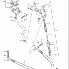 LT250R Quad Racer Rear master cylinder (model h / j / k / l)