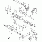 LT160E Quad Runner Механизм  переключения передач