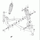 LT160E Quad Runner Suspension arm