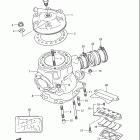 LT250R Quad Racer Cylinder (model f / g)