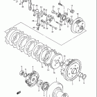 LT160E Quad Runner Сцепление