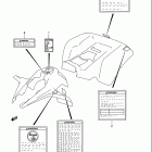LT250R Quad Racer Наклейки