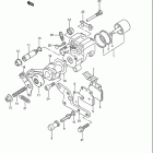 LT250R Quad Racer Rear caliper (model h / j / k / l / m / n)