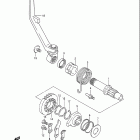 LT250R Quad Racer Kick starter (model f / g)