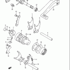 LT250R Quad Racer Gear shifting (model f / g)