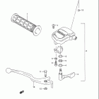 LT250R Quad Racer Brake lever (model m / n)
