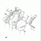 LT250R Quad Racer Crankcase cover (model f / g)