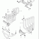 LT250R Quad Racer Footrest (model m / n)