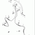 LT250R Quad Racer Передние тормозные трубки