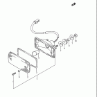 LT250R Quad Racer Задний фонарь