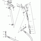 LT250R Quad Racer Rear master cylinder (model f)