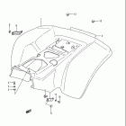 LT250R Quad Racer Rear fender (model f / g)