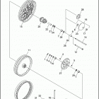FXSTS 1BLL SPRINGER SOFTAIL (1998) Переднее колесо