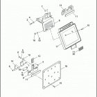 FXD 1GHL DYNA SUPER GLIDE (1998) LICENSE PLATE BRACKETS