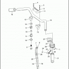 XL1200 1CAP SPORTSTER 1200 (1998) HANDLEBAR & THROTTLE CONTROL