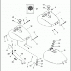 FXD 1GHL DYNA SUPER GLIDE (1998) FUEL TANKS