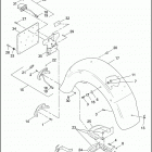 FLHT 1DDL ELECTRA GLIDE STANDARD (1998) Задний бампер