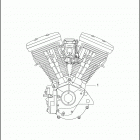 FXSTS 1BLL SPRINGER SOFTAIL (1998) ENGINE ASSEMBLY - COMPLETE