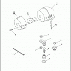FXSTS 1BLL SPRINGER SOFTAIL (1998) FRONT TURN SIGNALS