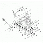 FLHT 1DDL ELECTRA GLIDE STANDARD (1998) TRANSMISSION HOUSING & OIL TANK