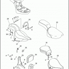 FXSTS 1BLL SPRINGER SOFTAIL (1998) SEATS & SISSY BARS