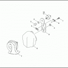 FXD 1GHL DYNA SUPER GLIDE (1998) Клаксон