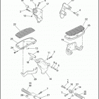 FLSTS 1BRL HERITAGE SPRINGER (1997) FOOTRESTS & FOOTBOARDS