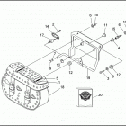 FLSTC 1BJL HERITAGE SOFTAIL CLASSIC (1998) SADDLEBAGS - FLSTC