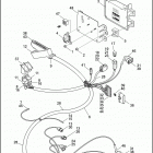 FLHTCUI 1FCR ULTRA CLASSIC (1998) WIRING HARNESS & CONTROL MODULE - FUEL INJECTED MO...