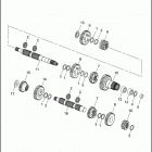 FLHT 1DDL ELECTRA GLIDE STANDARD (1998) TRANSMISSION GEARS
