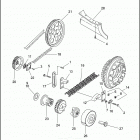 FLHT 1DDL ELECTRA GLIDE STANDARD (1998) BELTS, CHAINS & SPROCKETS