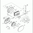 XL1200 1CAP SPORTSTER 1200 (1998) AIR CLEANER & ENRICHENER
