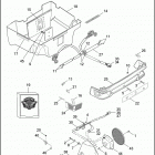 FLHTCUI 1FCR ULTRA CLASSIC (1998) LAMPS & SPEAKER HOUSINGS - ULTRA TOUR-PAK