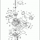 FXSTS 1BLL SPRINGER SOFTAIL (1998) Карбюратор